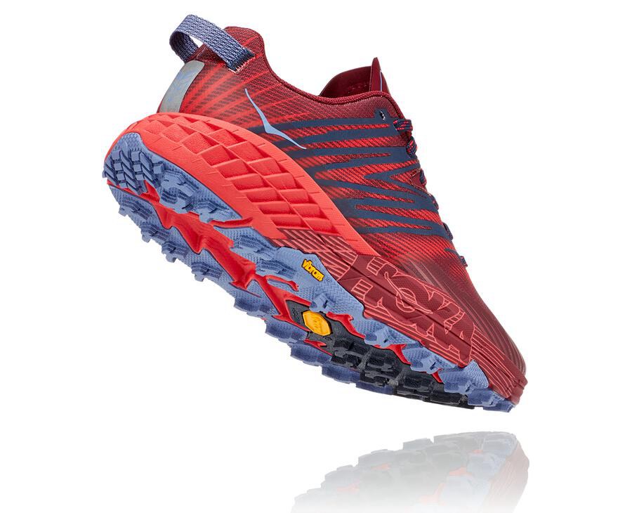 Hoka One One Spor Ayakkabı Kadın Kırmızı - Speedgoat 4 - HV2639781